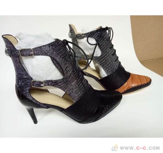 广州皮鞋厂贴牌加工来样定做来图定制时尚外贸真皮女鞋